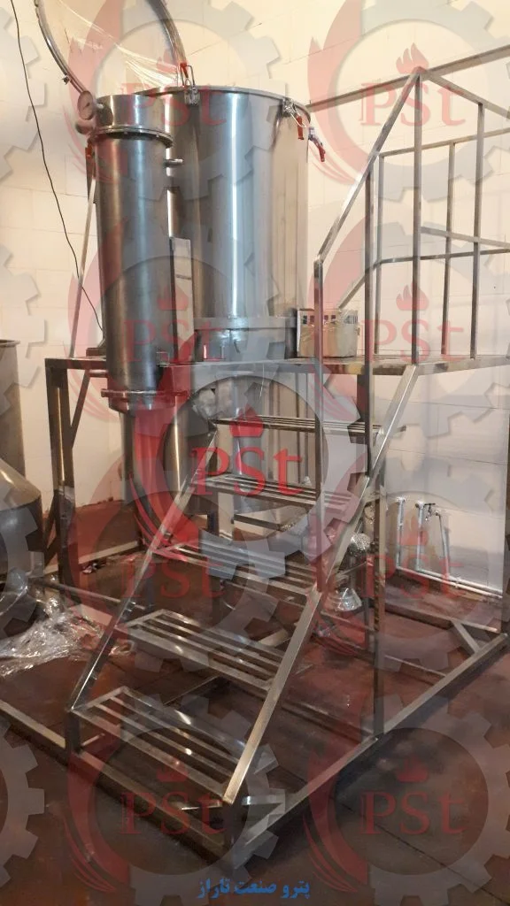 اتمام کار نصب راکتور