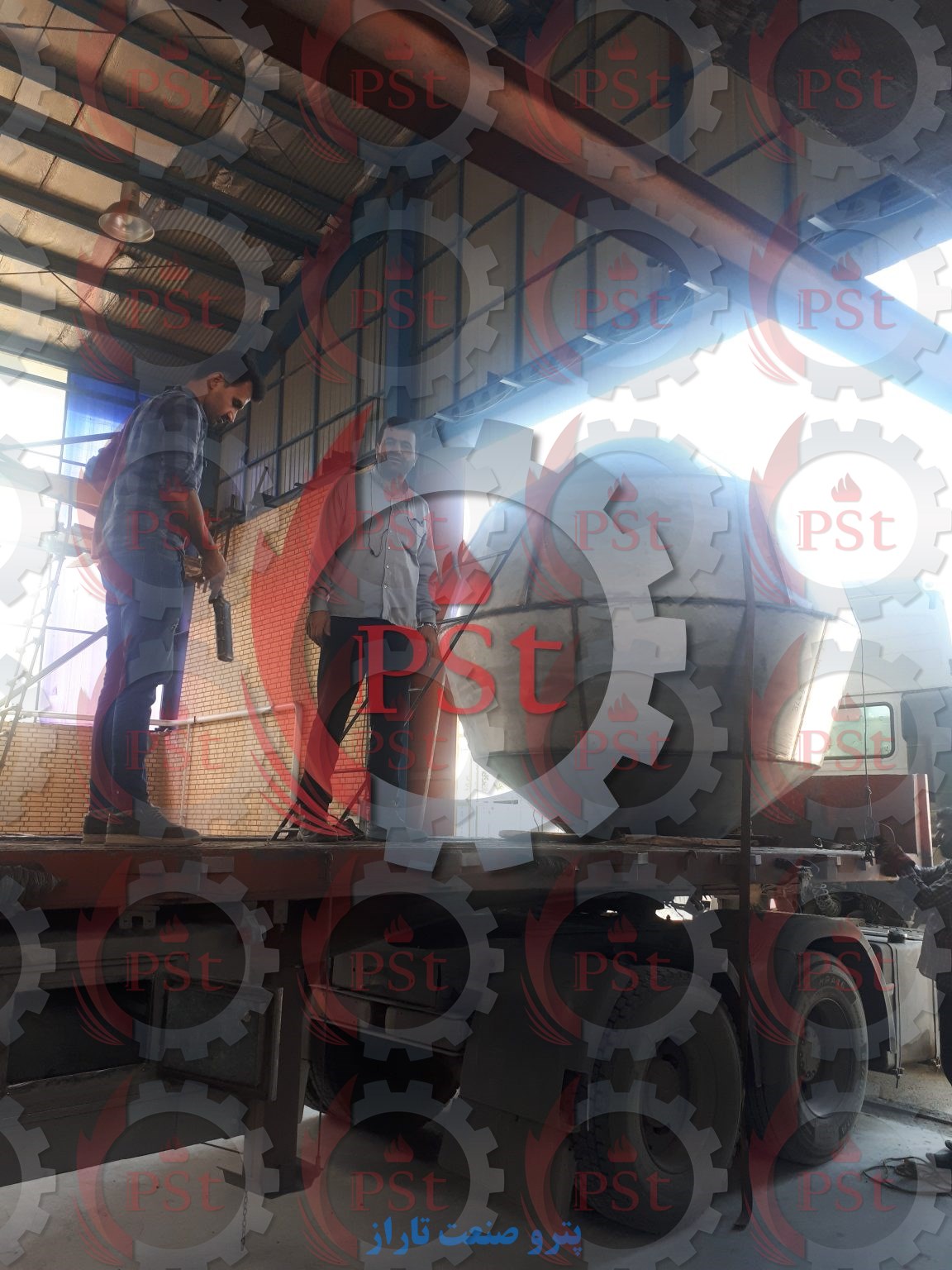 بارگیری صحیح مخازن کروی