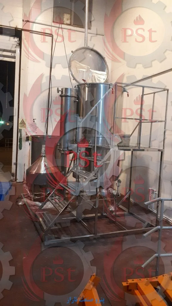 تکمیل و نصب راکتور