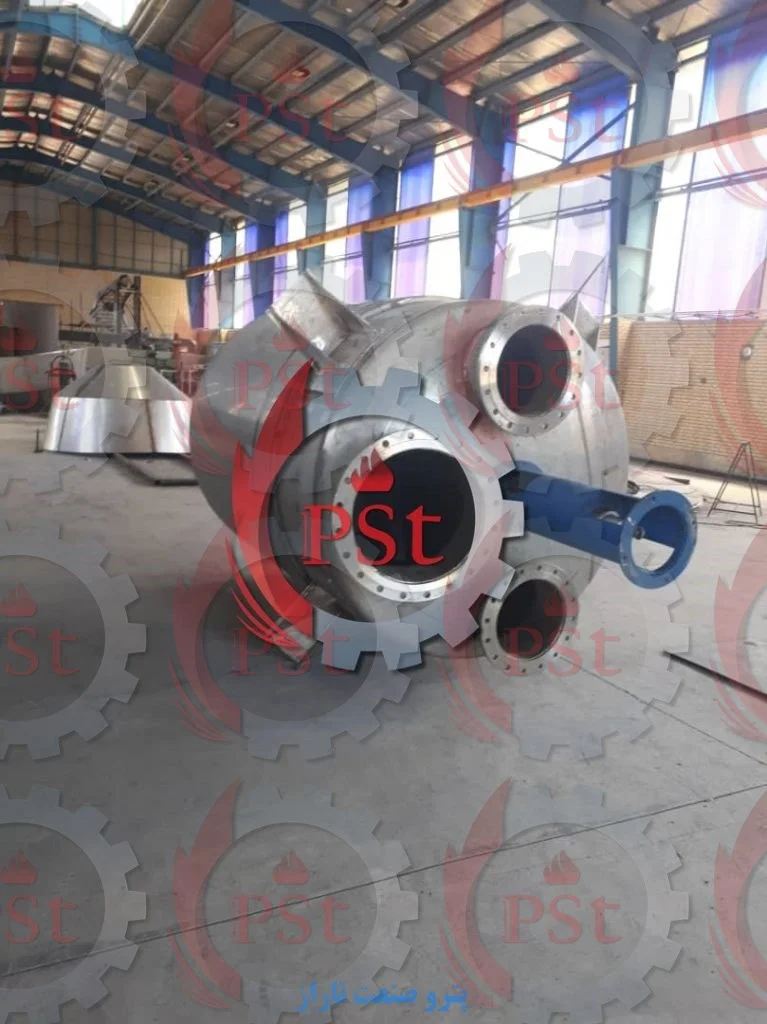 راکتور صنعتی ساخت شرکت پتروصنعت تاراز