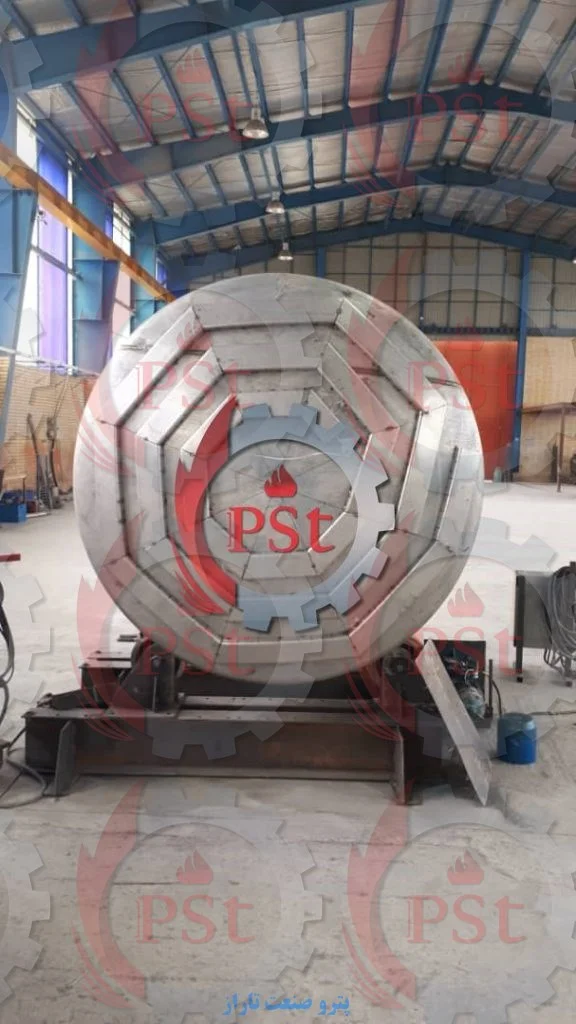 راکتور صنعتی ساخت شرکت پتروصنعت تاراز