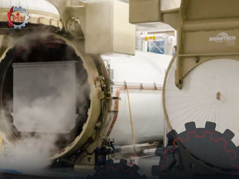 یک نمونه اتوکلاو بیمارستانی جهت ضدعفونی زباله های خطرناک بیمارستان