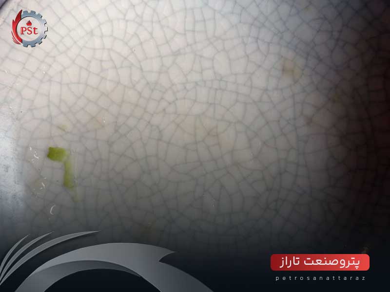 لعاب سرامیکی ترکچه‌دار