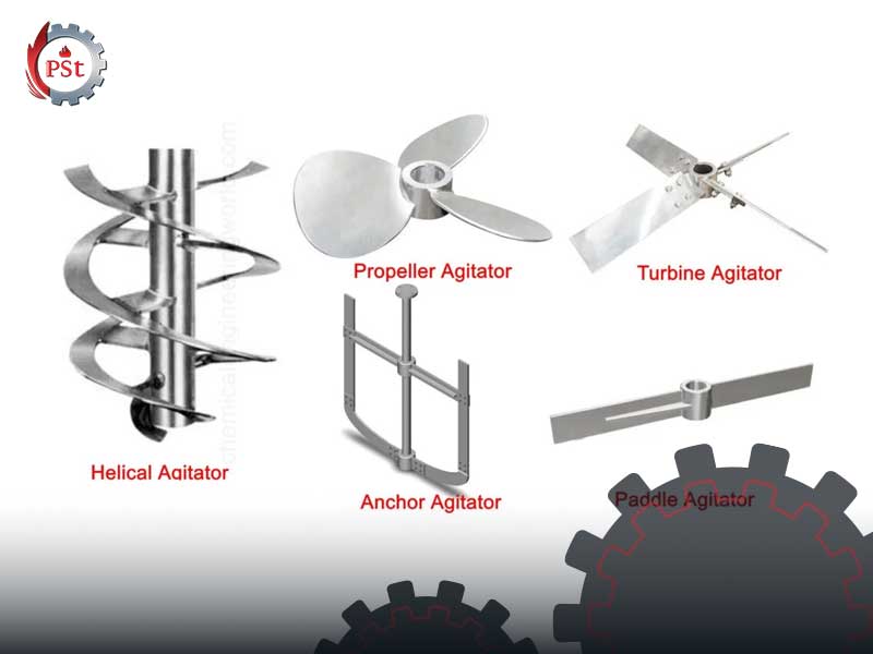 انواع مختلف پره همزن