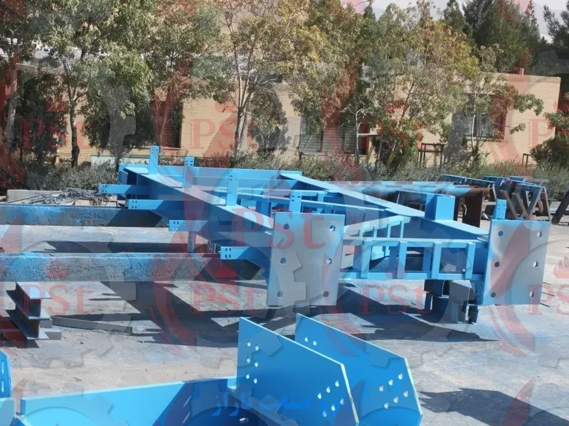 ساخت انواع سازه‌های فولادی