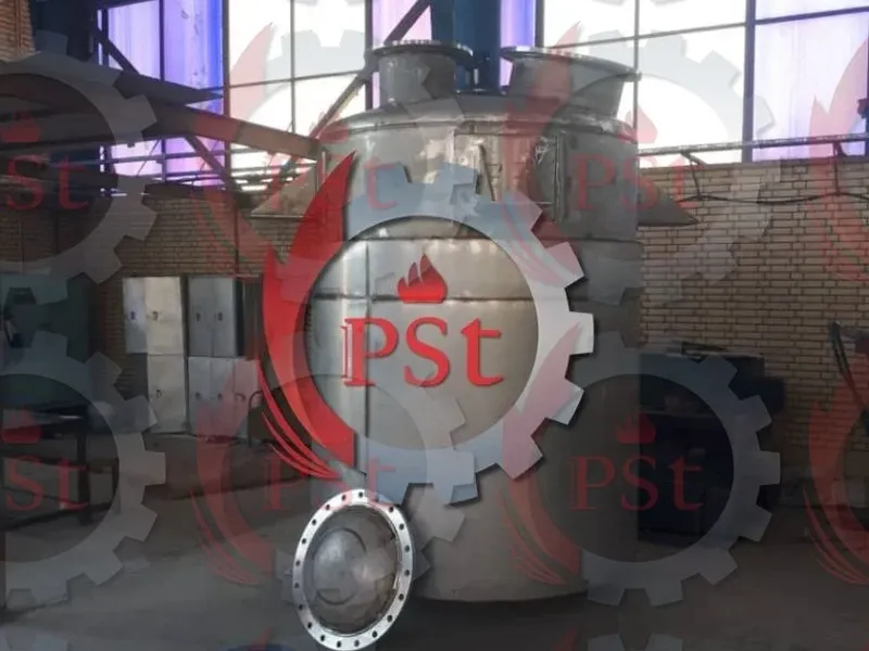 ساخت راکتور دو جداره فولادی