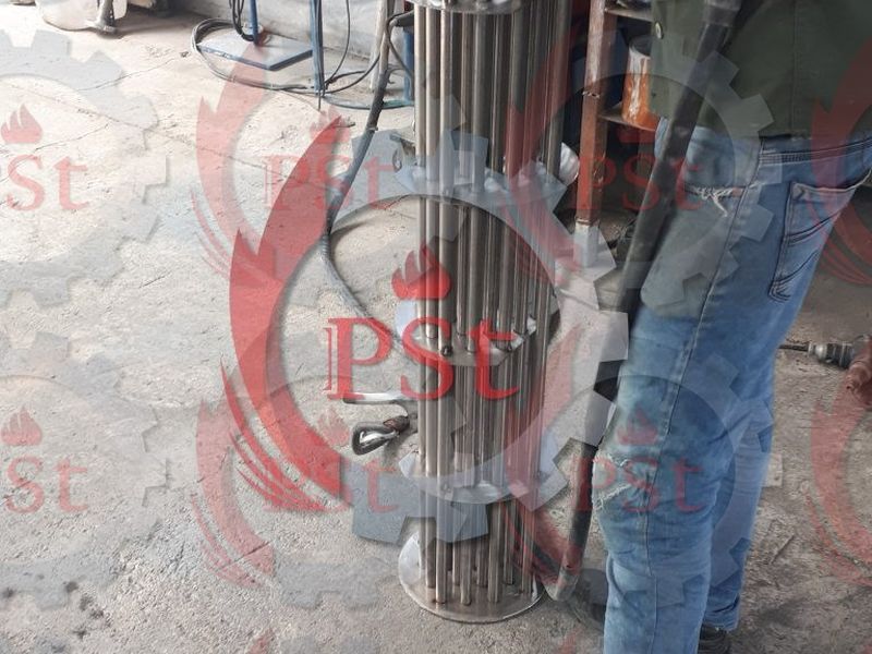 ساخت شبکه لوله مبدل حرارتی