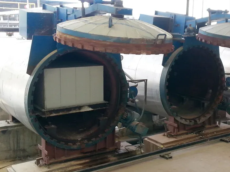 قیمت و ساخت دستگاه تولید بلوک AAC (اتوکلاو)