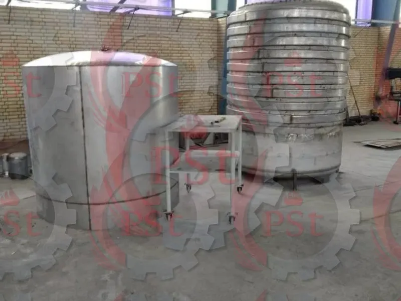 طراحی و ساخت خط تولید رزین به‌همراه لیست تجهیزات