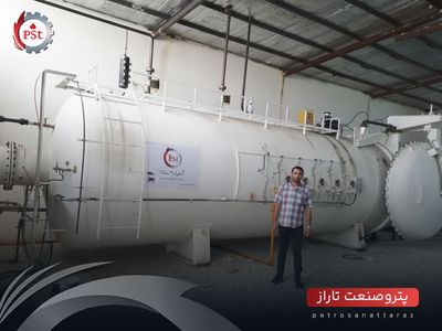 پروژه طراحی و ساخت اتوکلاو شیشه لمینت | پترو صنعت تاراز