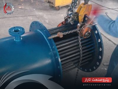 پروژه مبدل حرارتی پوسته و لوله