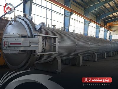 پروژه طراحی و ساخت اتوکلاو و الکترودهای گرافیتی | پترو صنعت تاراز