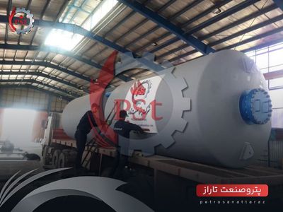 پروژه طراحی مخازن ذخیره تحت فشار | پترو صنعت تاراز