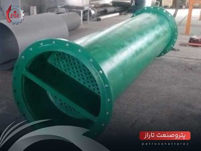 نمونه‌ای از مبدلهای پوسته و لوله