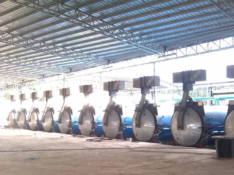 محفظه اتوکلاو صنعتی فشاربالا برای بلوک هبلکس