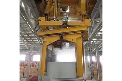 دستگاه جداکننده بلوک‌های AAC برای تفکیک، نظم‌دهی و آماده‌سازی بسته‌بندی