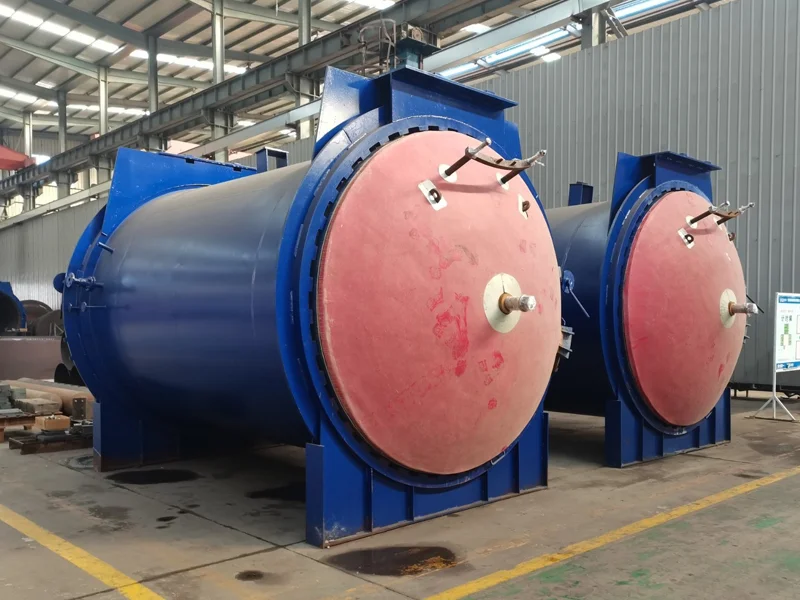 اتوکلاو صنعتی مخصوص پخت بلوکهای سبک هبلکس