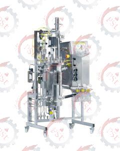 بیورآکتور صنعتی برای انجام فرآیندهای تخمیری، رشد میکروارگانیسم‌ها و تولید محصولات زیستی