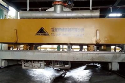 گاری حمل بلوک‌ها برای جابجایی آسان بلوک‌های ساختمانی در محیط کارخانه و کارگاه