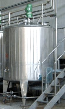 راکتور مخلوط‌کن شیمیایی با همزن مکانیکی قدرتمند