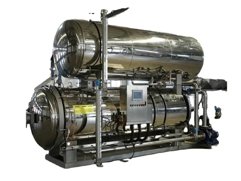 اتوکلاو صنعتی کنسروسازی برای پخت و استریل‌کردن انواع مواد غذایی