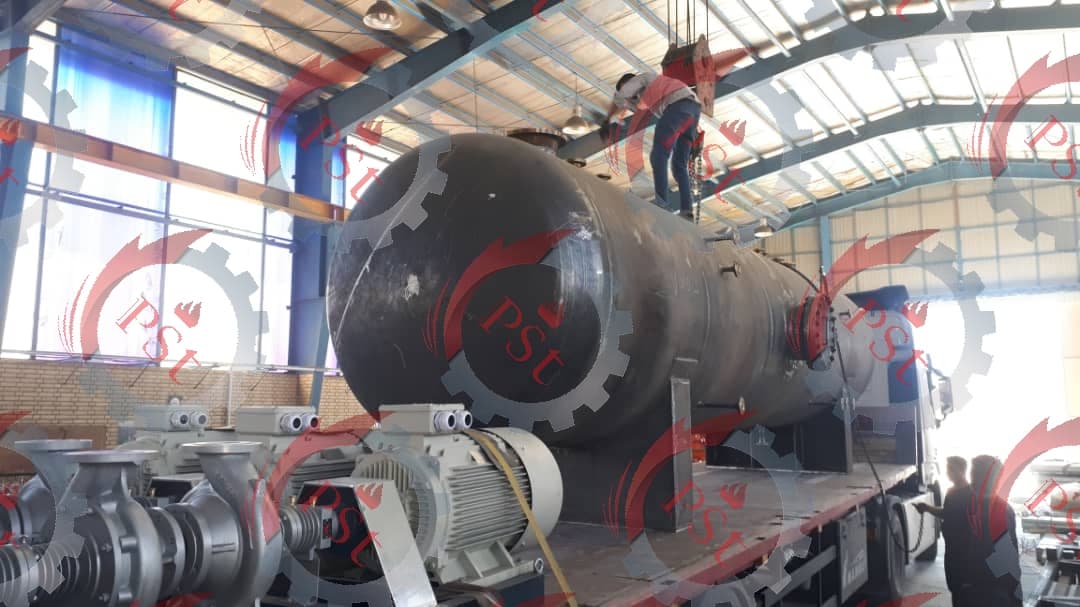 عملیات اورهال مخزن استوانه‌ای شامل تست، ترمیم و تعویض اجزا