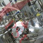 سیستم راکتور صنعتی برای تولید مواد شوینده.