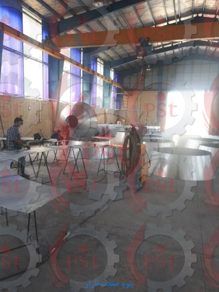 واحد تعمیرات و نگهداری قالب‌ها و تجهیزات شکل‌دهی انفجاری در کارگاه