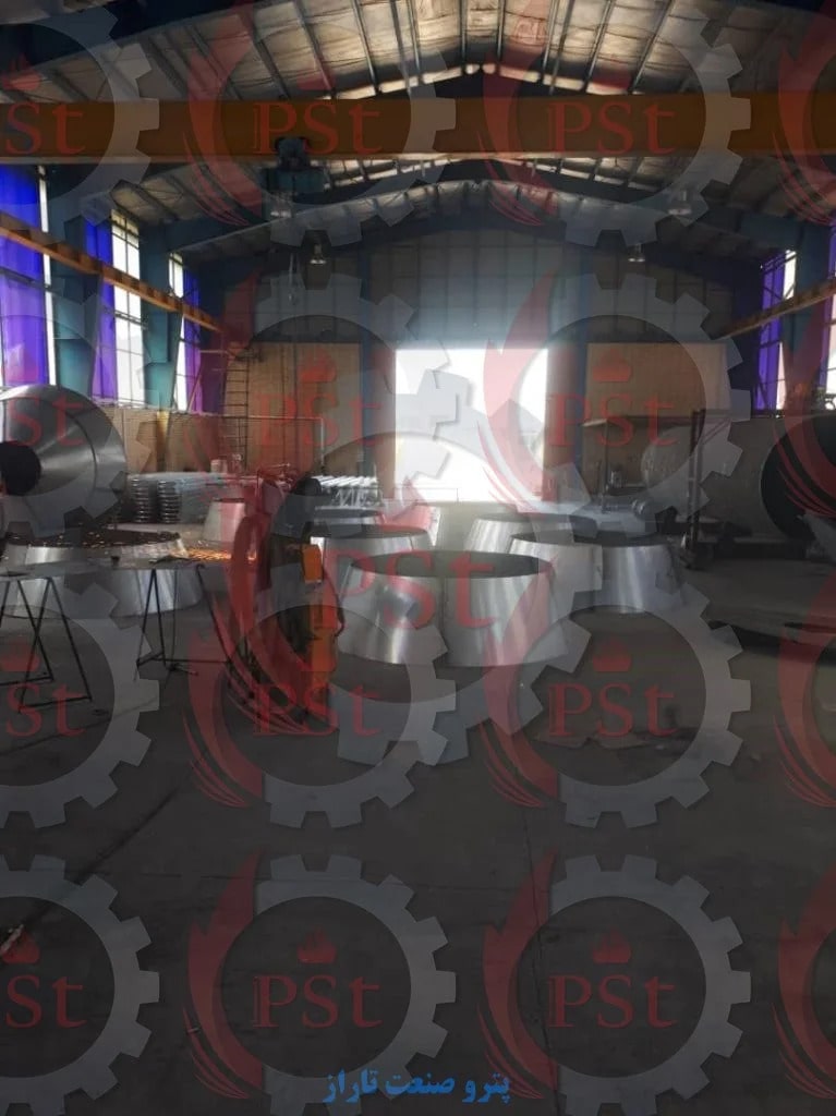 کارگاه شکل‌دهی انفجاری جهت ساخت مخازن کروی فولادی