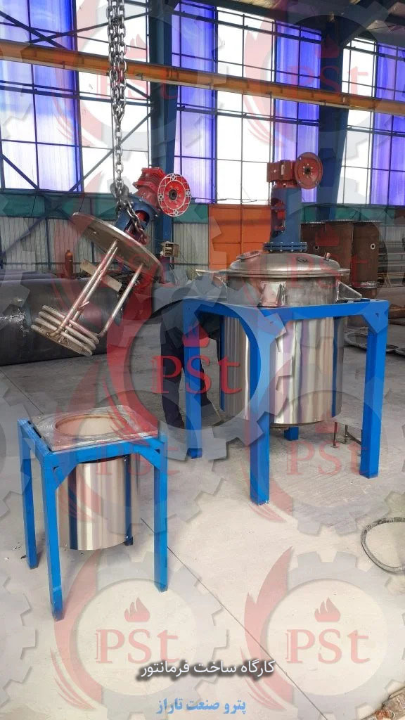 کارگاه ساخت فرمانتور صنعتی برای فرایندهای بیولوژیکی و تخمیر