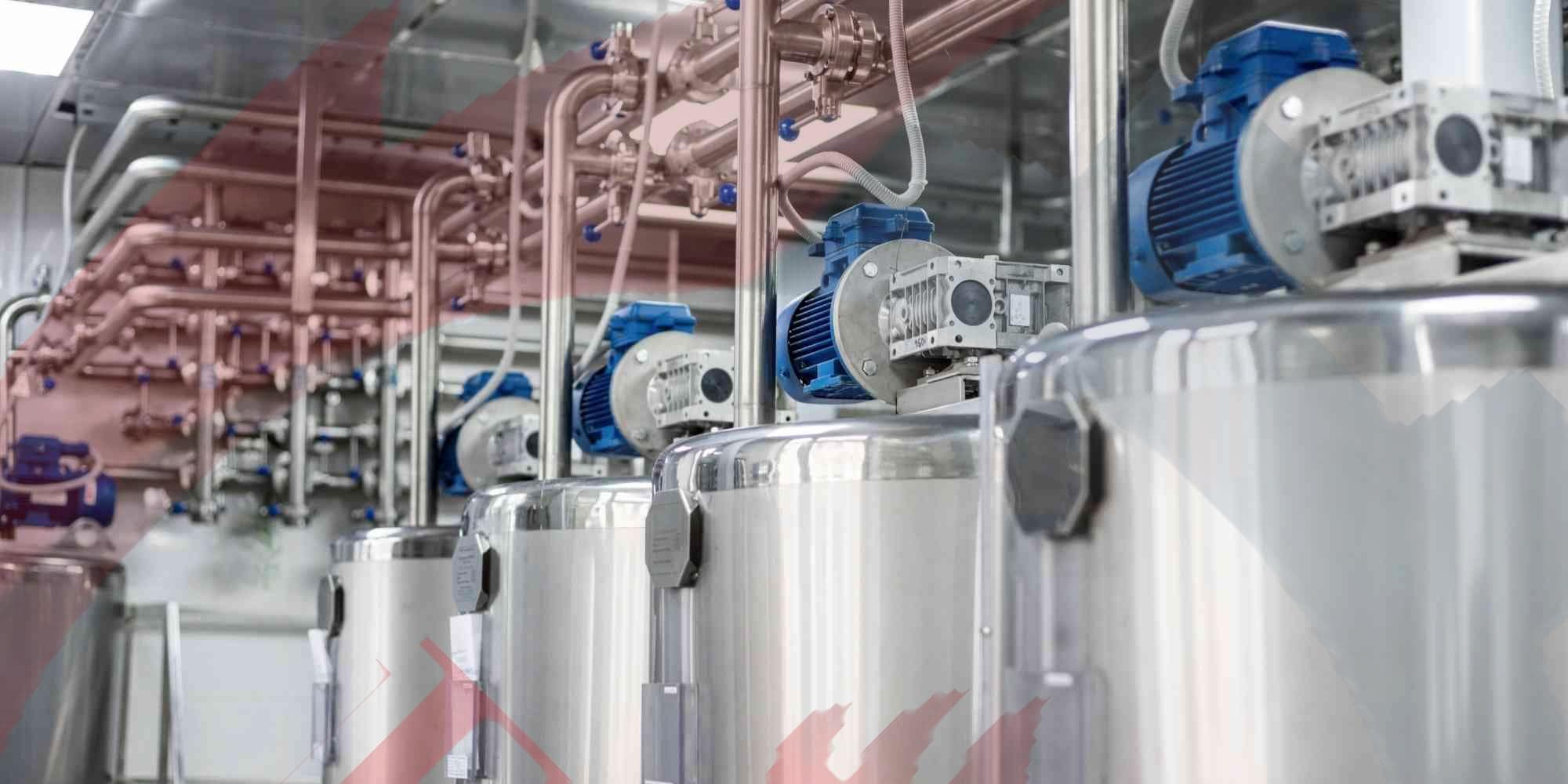 همزن نوع لنگر استیل برای اختلاط رزینها و مواد بسیار غلیظ.