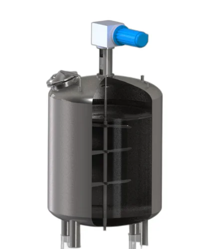 مخزن میکس صنعتی برای عملیات اختلاط و هموژن‌سازی مواد