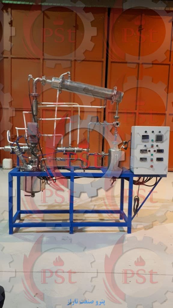 راکتور پایلوت آزمایشگاهی برای انجام تست‌های تحقیقاتی و فرآیندهای شیمیایی در مقیاس کوچک