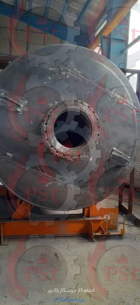 اتمام کار جوشکار راکتور