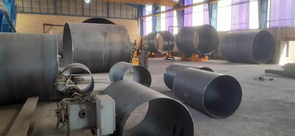 انجام تست هیدروتست برای مخزن پالایشگاهی تولید شده