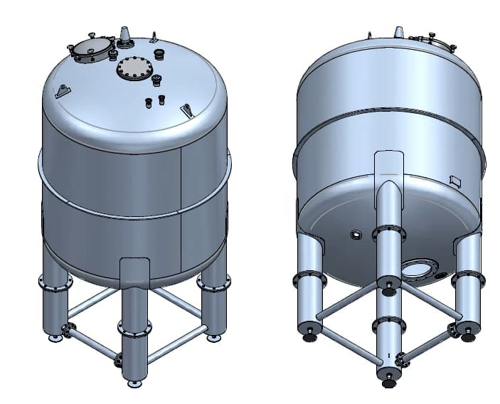 مخازن استیل ضدزنگ برای ذخیرهسازی و فرآوری مواد در صنایع مختلف