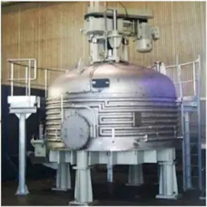 طرح مهندسی یک تجهیز استاندارد با جزئیات دقیق، اندازهگذاریها و علائم فنی مطابق با استانداردهای بینالمللی