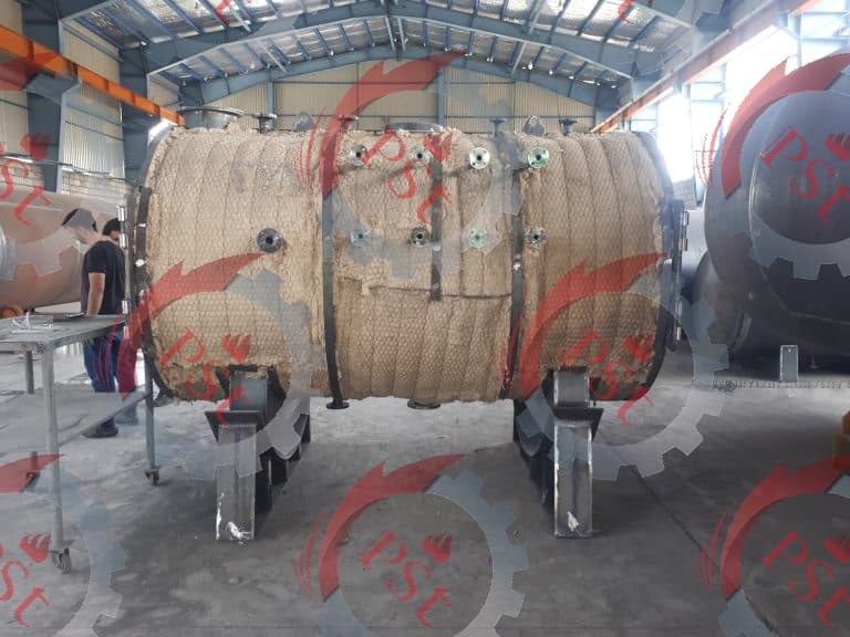 رنگ‌آمیزی، پوشش‌دهی و عایق‌کاری مخزن صنعتی برای محافظت در برابر خوردگی و شرایط محیطی