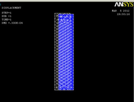 تحلیل تنش مخزن جدار نازک در شرایط فشار داخلی و بارگذاری محوری